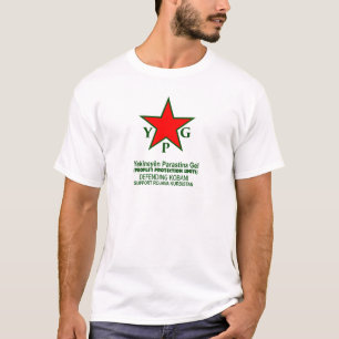 ypg-ypj - support kobani -clear T-Shirt