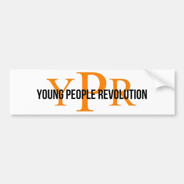 YPR Bumper sticker (Front)