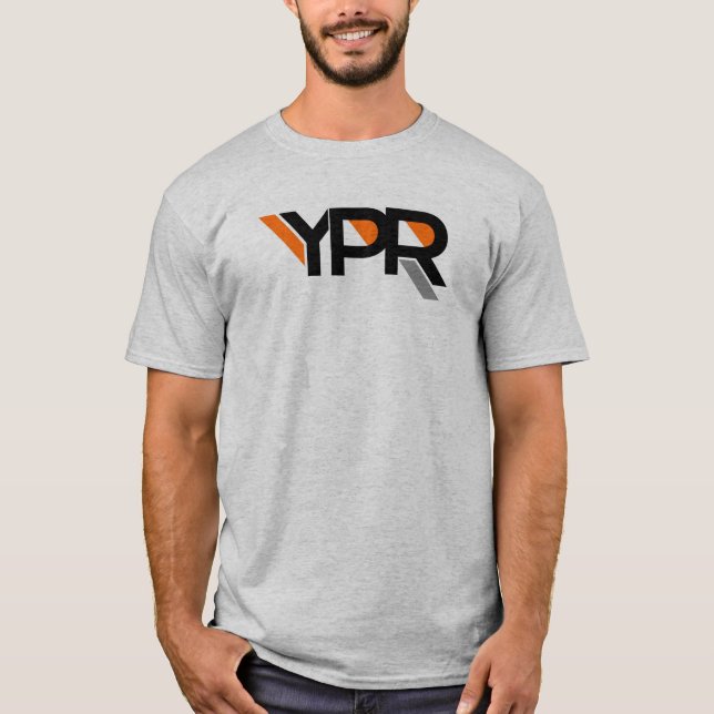 YPR lifestyle Gray T-Shirt (Front)