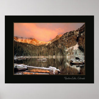 Ypsilon Lake, Colorado Photo Print