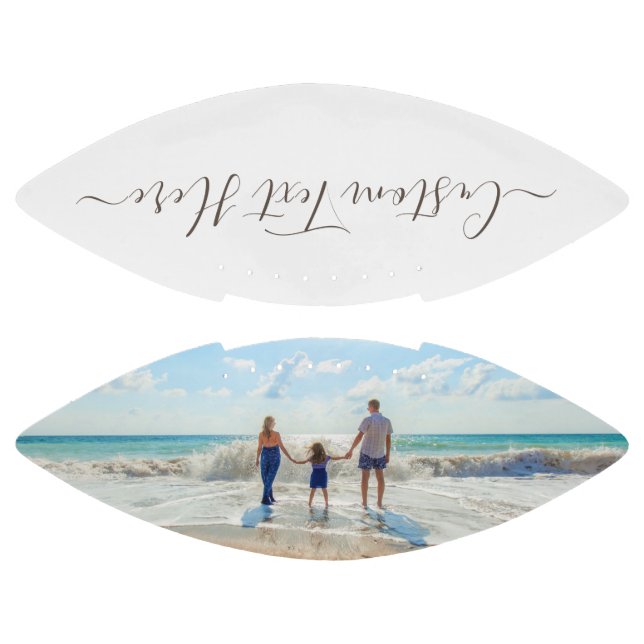 Ypur Custom Photo Football Personalized Text Name (Panels)