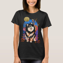 YRSE  IN AUTUMN - Finnish Lapphund DARK shirts