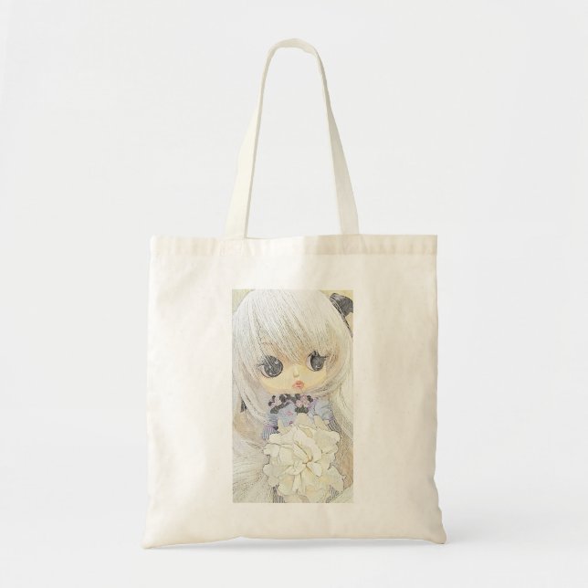'Ysabelle' Anime Doll tote bag (Front)