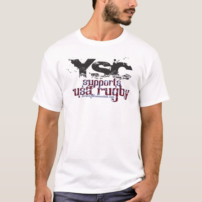 YSC Supports USA vs Canada - 6.27.2009 T-Shirt (Front)