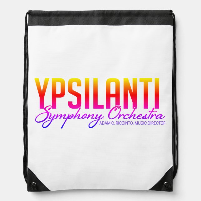 yso drawstring backpack color logo (Front)