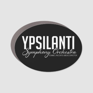 YSO Oval Car Magnet