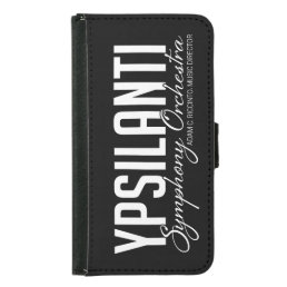 YSO Wallet Cover Black and White