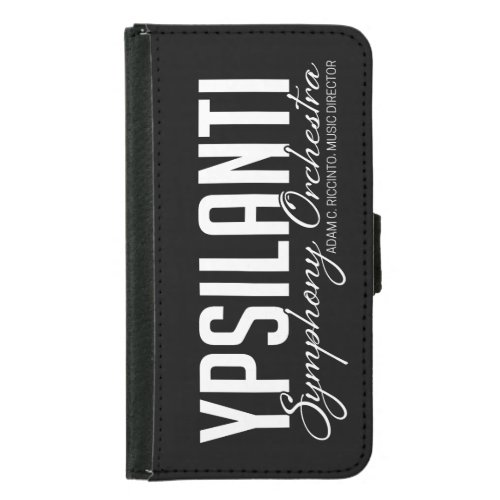 YSO Wallet Cover Black and White