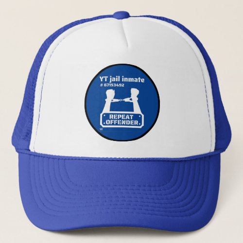 YT JAIL INMATE funny prison inmate           Trucker Hat