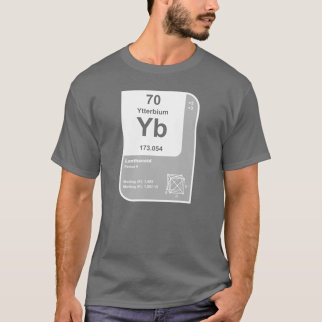 Ytterbium (Yb) T-Shirt (Front)