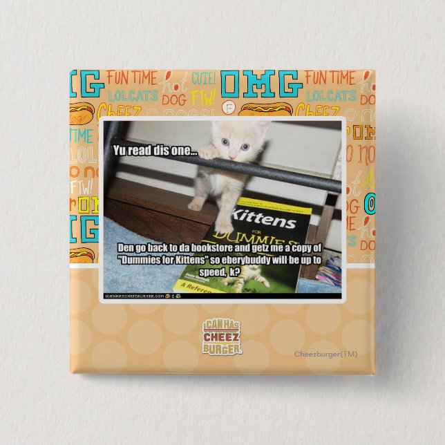 Yu red dis one.. button (Front)