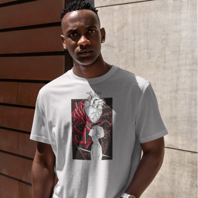 Yuanfen Chinese Heart T-Shirt (Creator Uploaded)