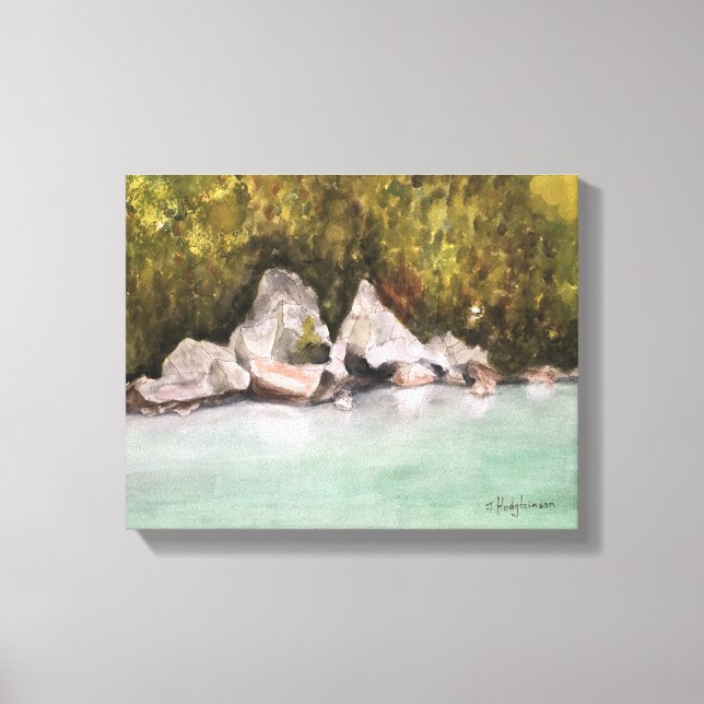 YUBA RIVER 1 CANVAS PRINT (Front)