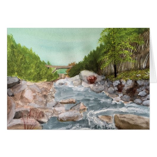 YUBA RIVER 3 CARDS (Front Horizontal)