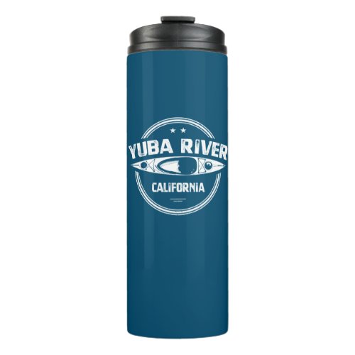 Yuba River California Kayaking Thermal Tumbler