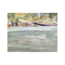 YUBA RIVER , WATERCOLOR