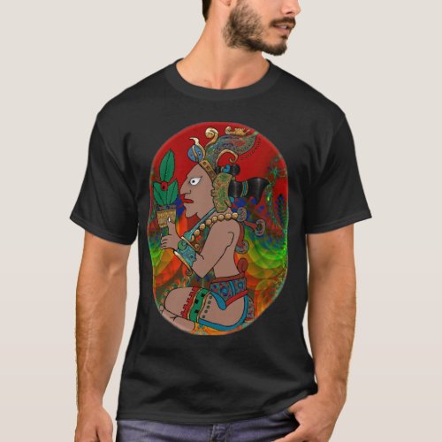 Yucatan Psychedelic Mexicano Visiones T_Shirt