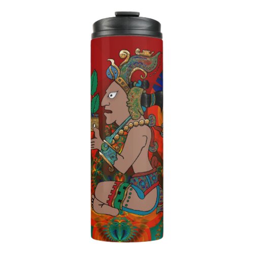 Yucatan Psychedelic Mexicano Visiones Thermal Tumbler