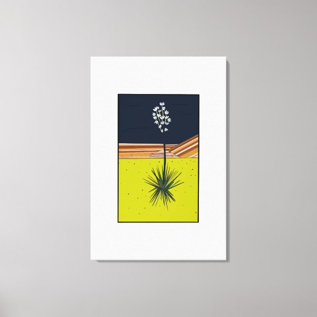 YUCCA CANVAS PRINT (Front)