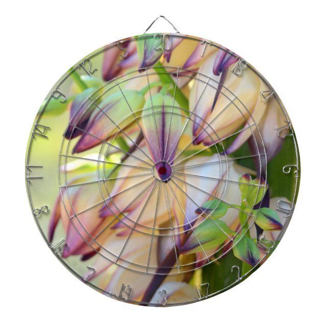 yucca flowers dart board (Front)