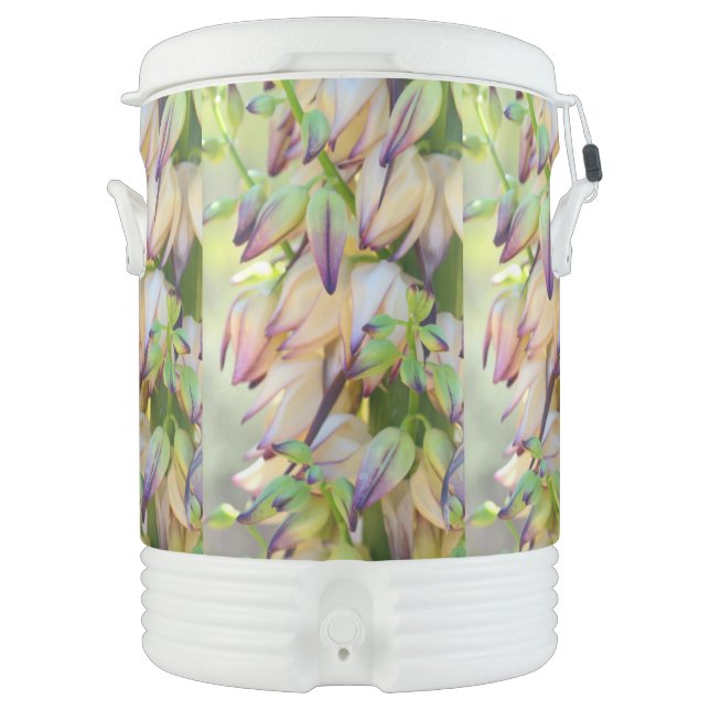 yucca flowers igloo beverage cooler (Front)