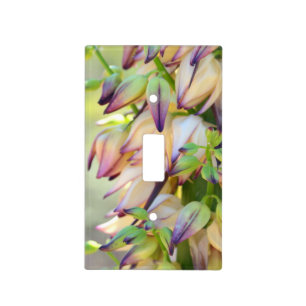 yucca flowers light switch cover