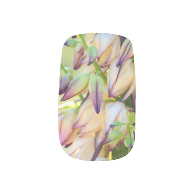 yucca flowers minx nail wraps (Left Thumb)