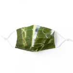 Yucca Leaves Green Nature Photography Adult Cloth Face Mask