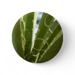 Yucca Leaves Green Nature Photography Button