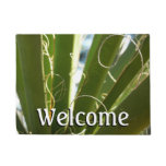 Yucca Leaves Green Nature Photography Doormat