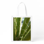 Yucca Leaves Green Nature Photography Grocery Bag