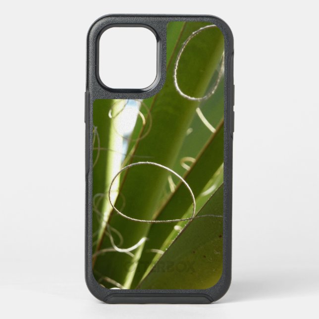 Yucca Leaves Green Nature Photography Otterbox iPhone Case (Back)