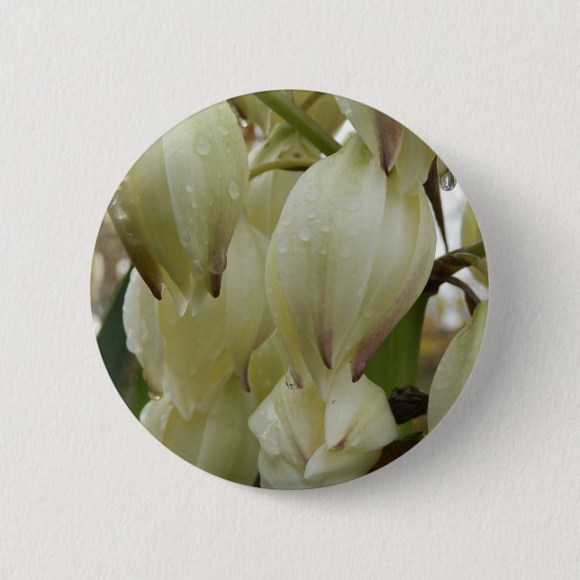 Yucca Plant  Badge Button (Front)