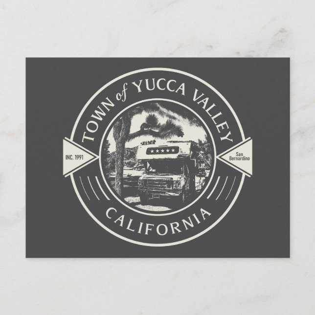 YUCCA VALLEY - SAN BERNARDINO CALIFORNIA POSTCARD (Front)