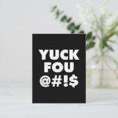 Yuck Fou, funny typography design (Standing Front)