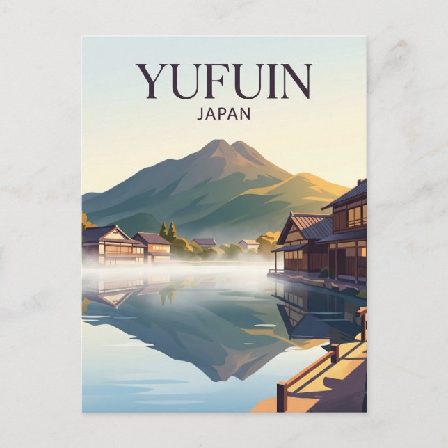 Yufuin Onsen Japan Postcard (Front)