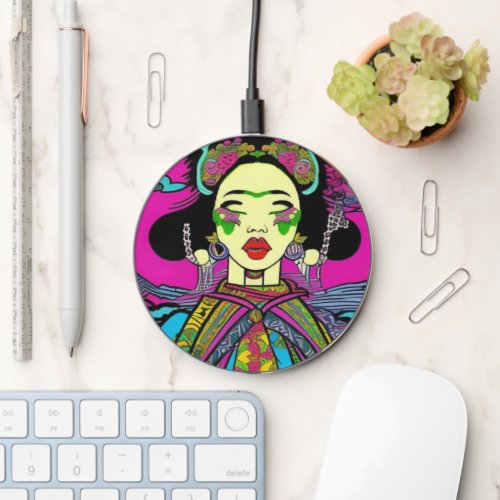 Yugen _ The Japanese Woman Wireless Charger