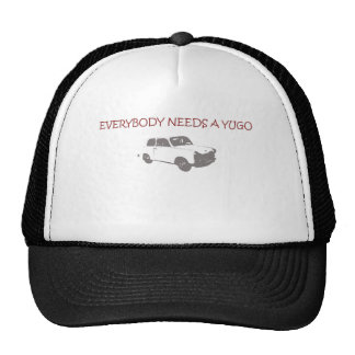 Yugo Hats & Yugo Trucker Hat Designs | Zazzle