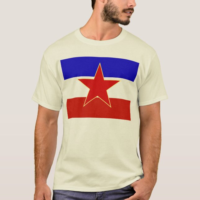Yugoslavia Flag T-Shirt (Front)