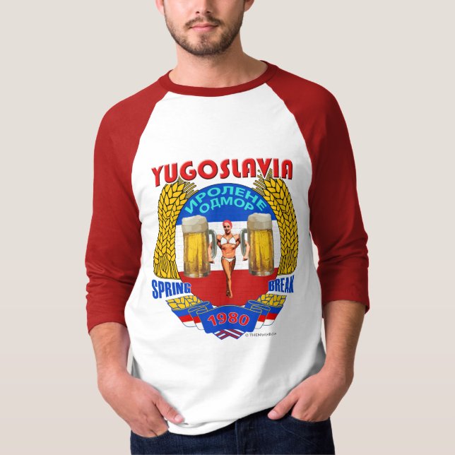 Yugoslavia Spring Break 1980 (Light) T-Shirt (Front)