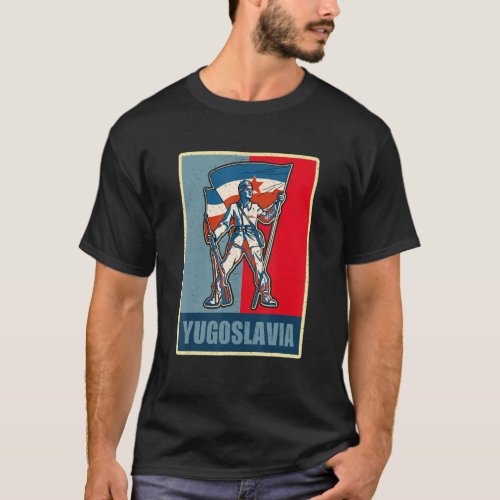 Yugoslavija Jugo Jebiga Tito Balkan Sfry Yugoslavi T_Shirt