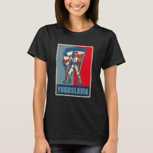 Yugoslavija Jugo Jebiga Tito Balkan Sfry Yugoslavi T-Shirt