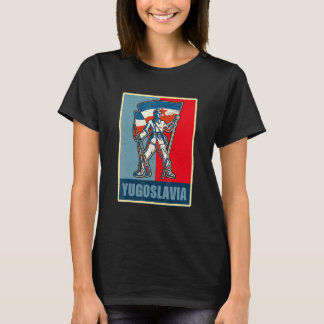 Yugoslavija Jugo Jebiga Tito Balkan Sfry Yugoslavi T-Shirt