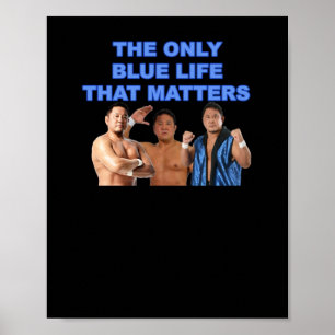 Yuji Nagata Lives Sticker  Poster