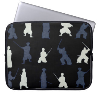 Yuji Samurai Pattern Laptop Sleeve
