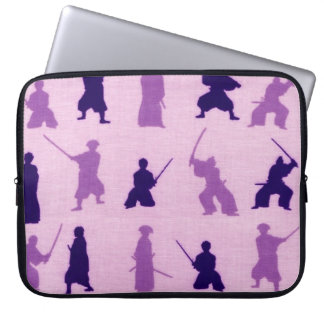 Yuji Samurai Pattern Laptop Sleeve