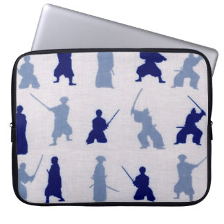 Yuji Samurai Pattern Laptop Sleeve