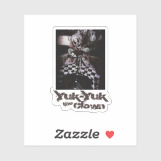 Yuk-Yuk The Clown Sticker