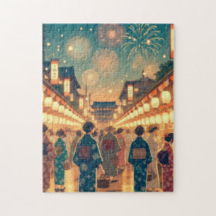 Yukata Night Walk – Japanese Festival Puzzle