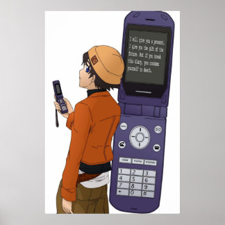 Yuki and the Future Diary Poster